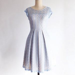 Apricity Gossamer Powder Blue Dress | Medium